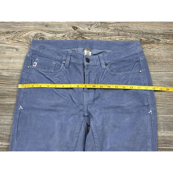 Stio Womens 8R Rivet Cord Pants Corduroy Skinny Blue Pockets Stretch 31x31 - Picture 10 of 15